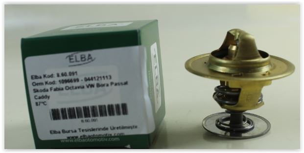 ELBA Termostat VW2 Golf 4 - Bora - Polo - Passat - Caddy 2 - T4 (54X31X35)