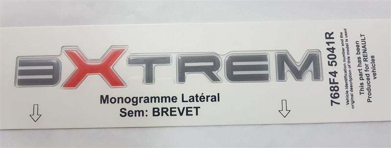 OEM URUNLERI Kangoo III Extreme Yazi