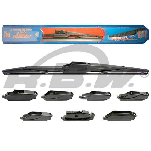 RBW SLCK 38 Cm 15 Inch Plastik Multi-Fit 7 Adaptorlu Arka Silecek Supurgesi