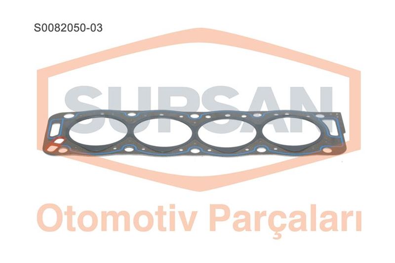 SUPSAN Partner Berlingo (XUD9TE/TF) Silindir Kapak Contasi 3 Centik Sacli Ozel Klingrit