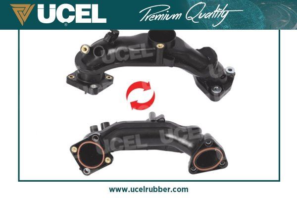UC-EL KAUCUK Emme Manifold Giris Borusu P207-P2008-P3008-P4008-P5008--Partner-Berlingo-Expert III-1.6HDI