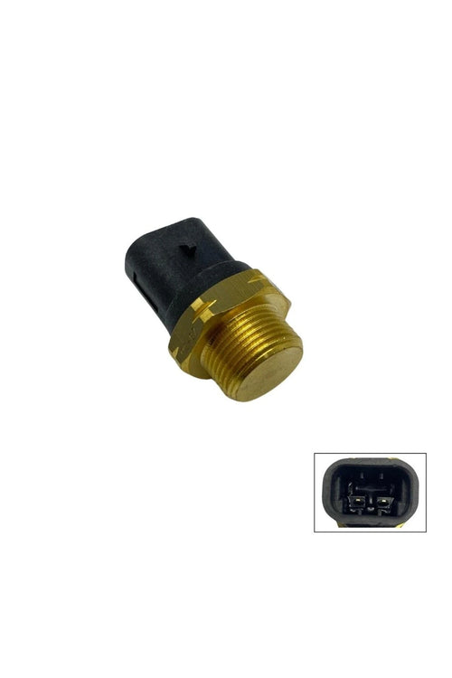 FAN MÜŞÜRÜ 92/87 °C (2 FİŞ SOKETLİ) FIAT ALBEA/PALIO/TEMPRA/TIPO/UNO-TOFAŞ DOĞAN SLX/KARTAL SLX