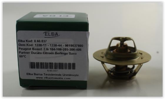 ELBA Termostat Peugeot Boxer 2.0I / 205 / 305 / 306 / 405 / 406 / Fiat Ducato 2.0I ( 89C )