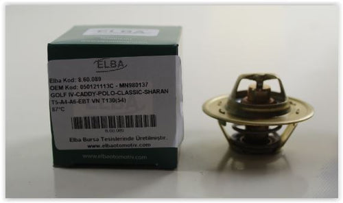 ELBA Termostat Bora - Caddy - Golf - Passat - Polo - T5 - Sharan - Octavia - Fabia - Toledo - Ibiza - Cor
