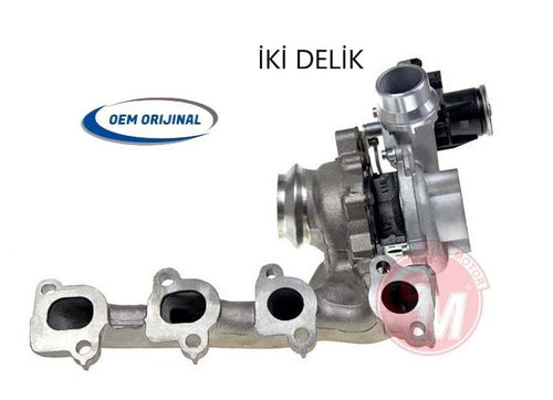 GUA Turbo Şarj Manifoldlu Komple- 2.DELİK Clio V 19> Captur II 20> Megane IV 18> Kadjar 18> Express 21> 1.5 Blue Dci 95BG K9K E6 Orijinal Motor Çikmasi Garantili