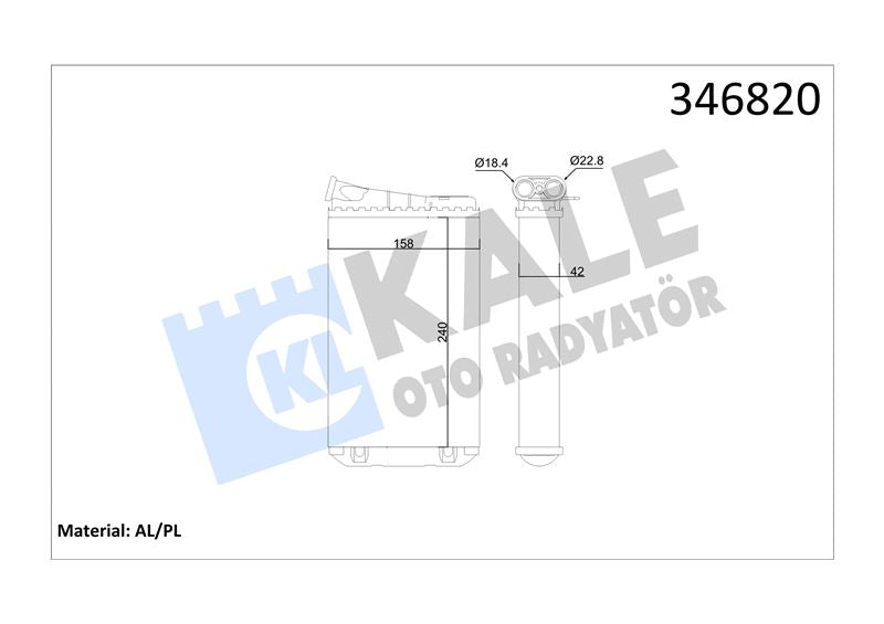 KALE Kalorifer Radyatoru Omega B
