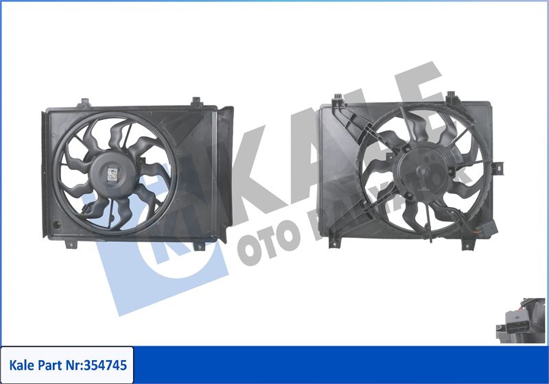 KALE Fan Motoru Davlumbazli Hyundai I10