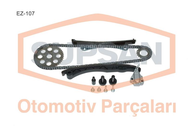 SUPSAN Eksantrik Zincir Seti Doblo Albea Palio Punto Idea 1.3 Mjtd / Corsa Astra H 1.3 Cdti ( Ez-101 / 5517