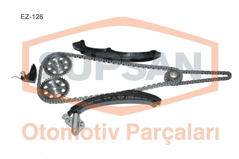 SUPSAN Zincir Seti Golf V-VI Passat Jetta Tiguan Scirocco 1.4 16V Tsi 122 BG/140 BG/160 Bg - Eng.(caxa-Cava