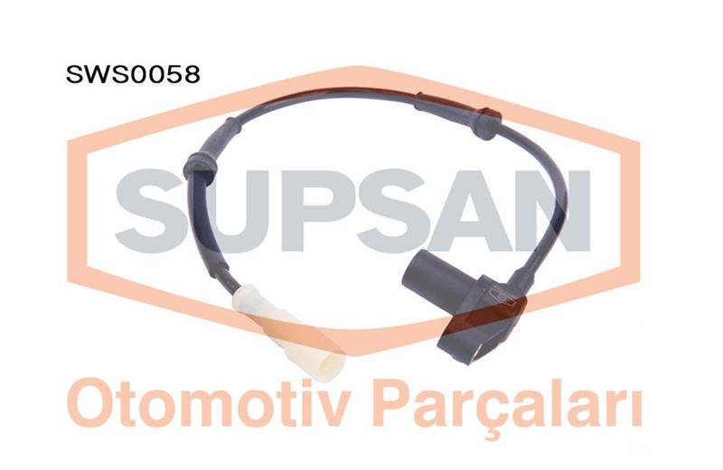 SUPSAN Abs Sensor Kablosu On Sag - Sol Clio II ( 440MM )
