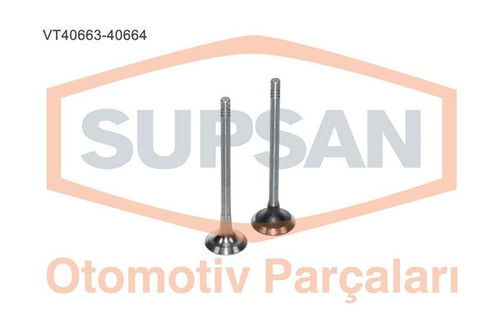 SUPSAN Kaleos Laguna 2.0 Dci 16V MR9 Takim Supap (16 Supap)
