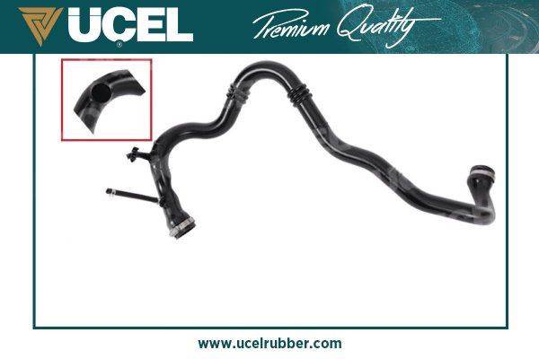 UC-EL KAUCUK Hava Filtre Hortumu Dacia Logan Sandero Duster 1.5 Dci