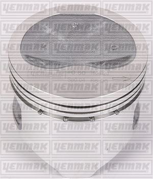 YENMAK Motor Piston + Segman Tempra Slx 1600 (86.40 Cap) Std