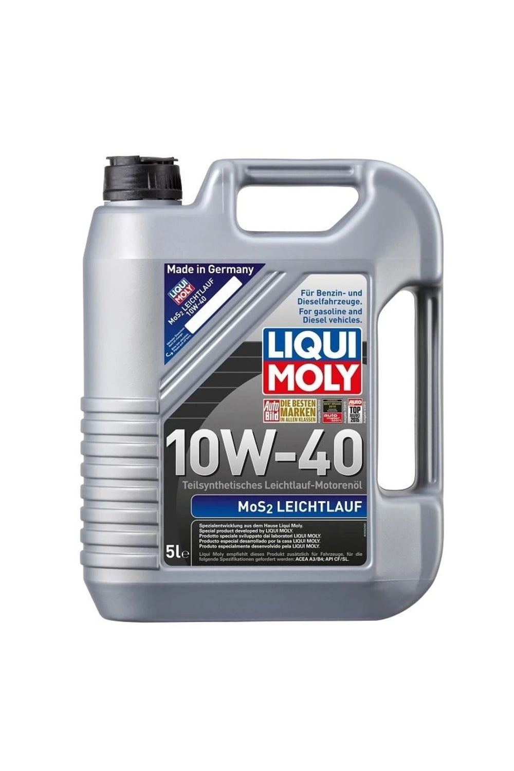 Mos2 Leichtalauf Yarı Sentetik 10w-40 Motor Yağı. 5 Lt. 2184