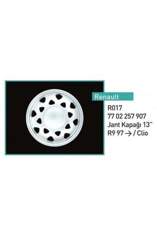 R9 - 97 - Clio 1 Jant Kapağı 13'' Inc (takım) 7702257907