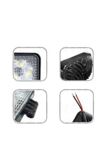 Kare Led Çalışma Lambası 16 Ledli Off Road Sis Lambası