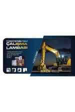 Çalışma lambası ledli yuvarlak 22-27w 9 ledli
