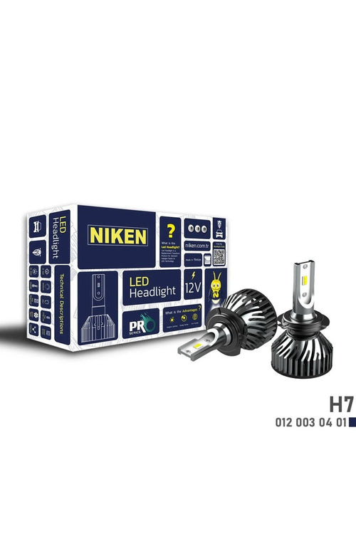 H7 led xenon far aydınlatma seti şimşek etkili pro 6400lm