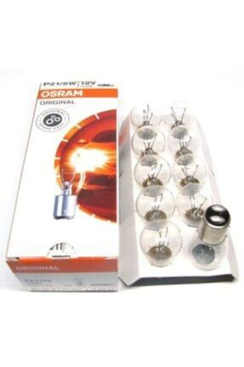 12v 1016 P21/5w Stop Ampulü Çift Duylu 10 Adet Orjinal 7528