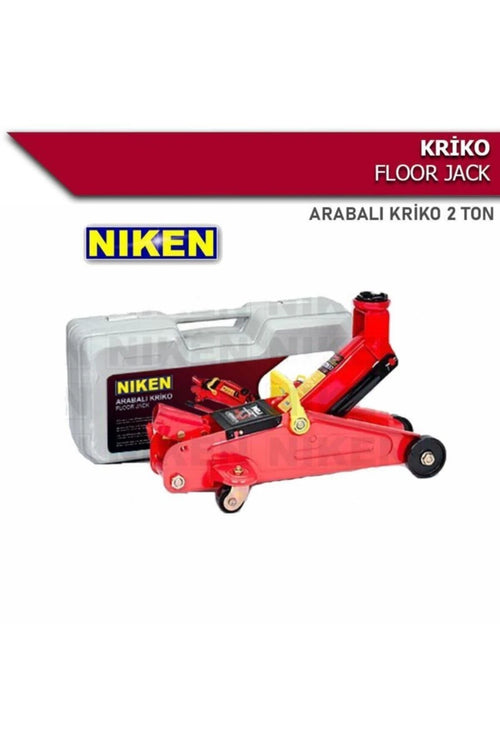 Oto Kriko Araç Kaldırma Krikosu Arabalı Kriko Plastik Çantalı