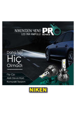 H7 led xenon far aydınlatma seti şimşek etkili pro 6400lm