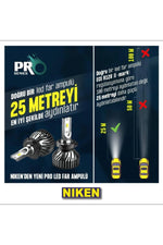 Far Ampulü Led Xenon Pro Serisi H3