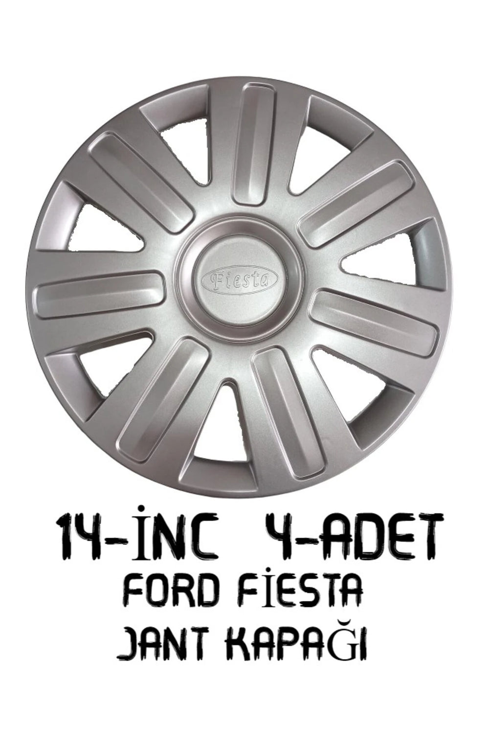 Ford Fiesta Jant Kapağı 14-inc Logolu Takım 4151