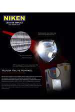 Çalışma lambası ledli pro kare 8 ledli 3 fonksiyonlu