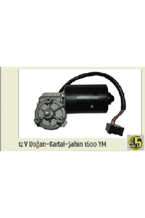 12v Silecek Motoru Tofaş Doğan/kartal/şahin/slx (SİYAH GÖVDE)