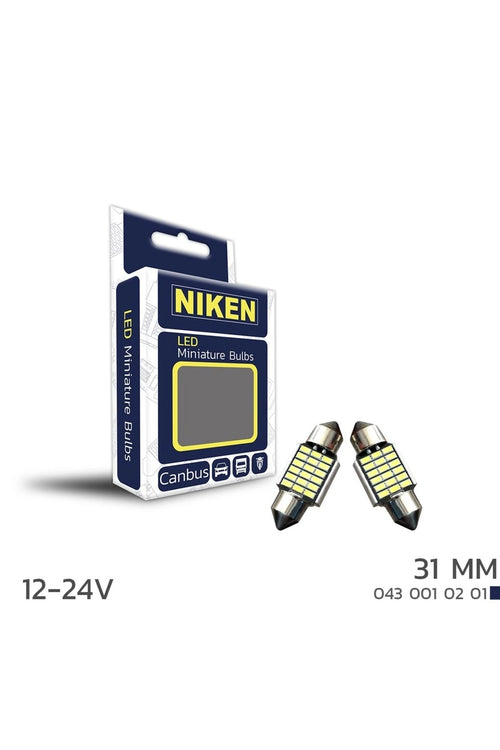 Led Ampul Sofit Canbus Led 31Mm 12-24V