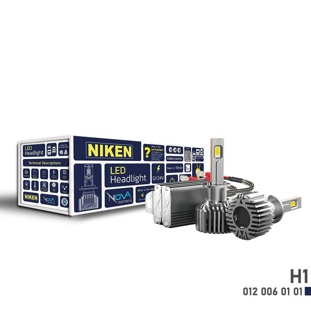 Niken Led Xenon Nova Serisi H1 (90W) 6500K 24.000LM